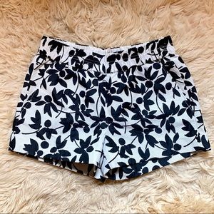 J. Crew Factory Floral Shorts with Pockets